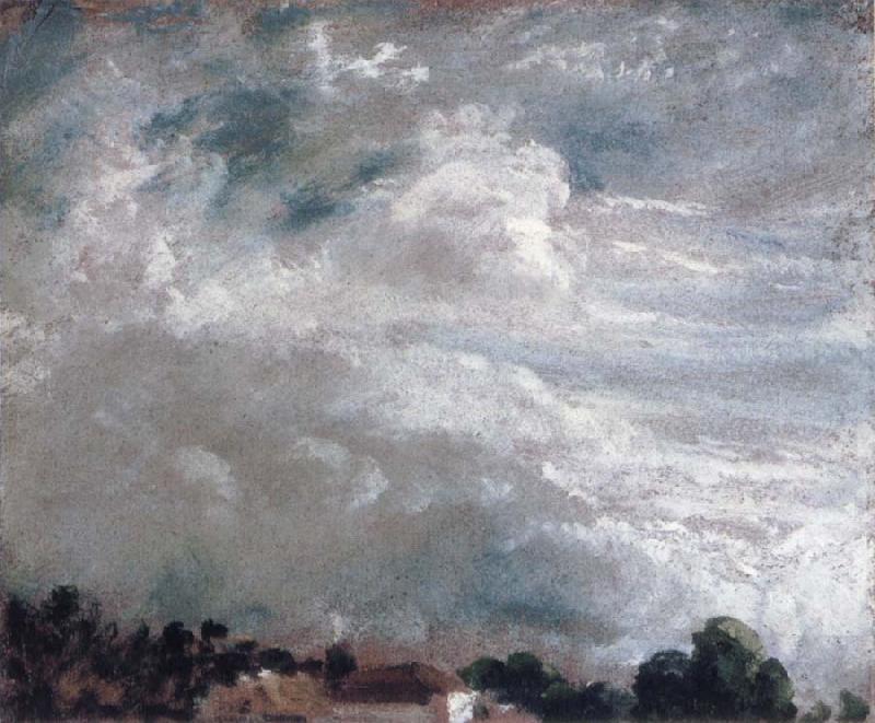 John Constable horizon of trees 27September 1821